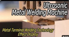 Ultraschall-Metallschweißmaschine – Effektanzeige für Metallterminc-Schweißtechnologie