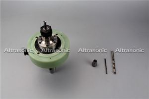 Rotary ultrasonic assisted machining