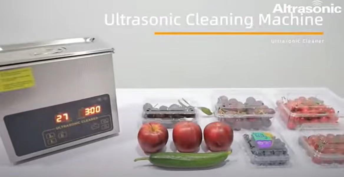 Wie reinigt ein Ultraschall-Reinigungsgerät Obst und Gemüse?